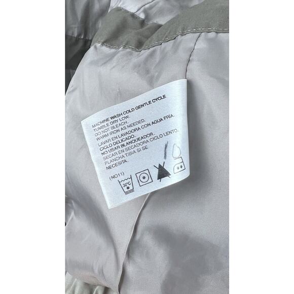 Members Only Men’s Mariner Jacket Windbreaker Full Zip Snap Size XL Long Beige - Picture 9 of 12